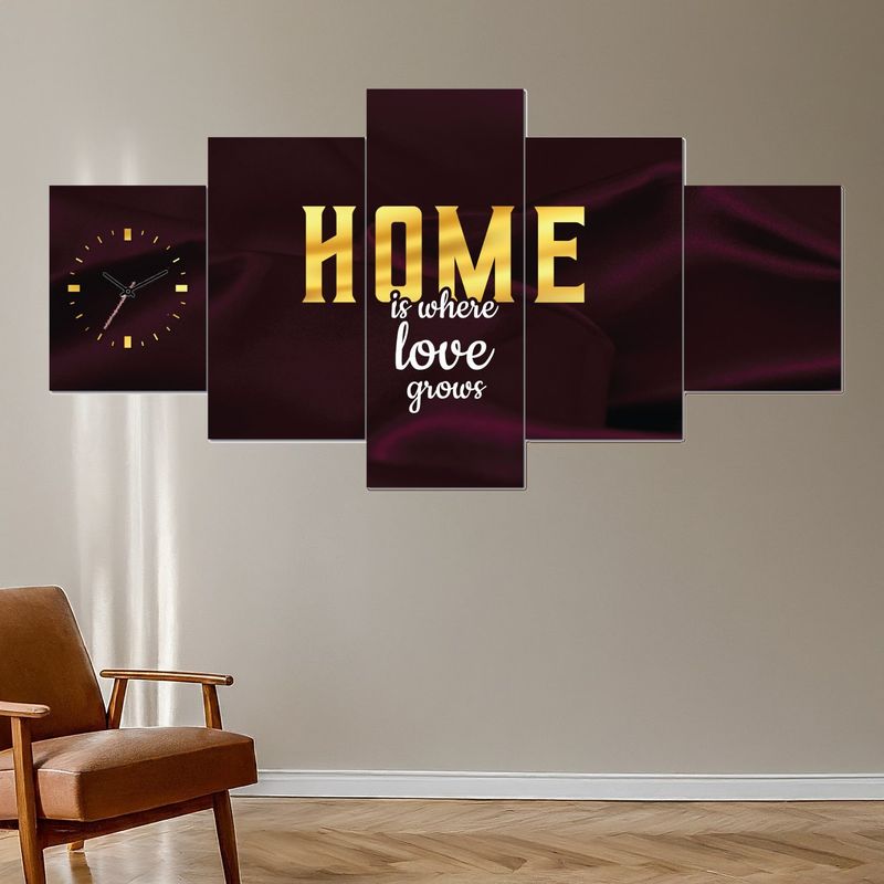 Where love grow canvas wall Art