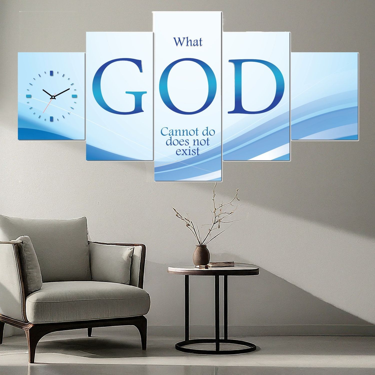 What God Cannot do does not exist