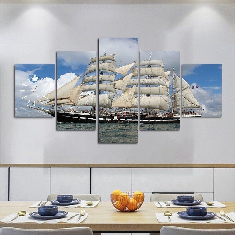 Russian Yacht wall art HD