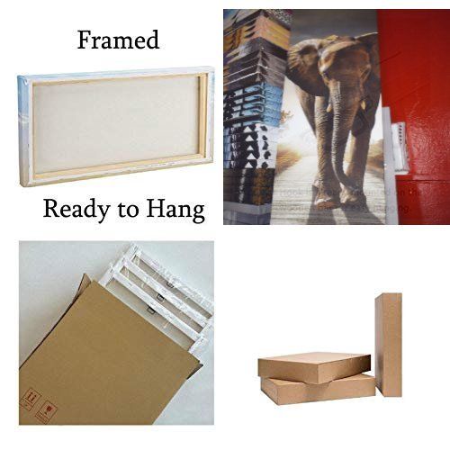 5 Panel Nature canvas wall art HD