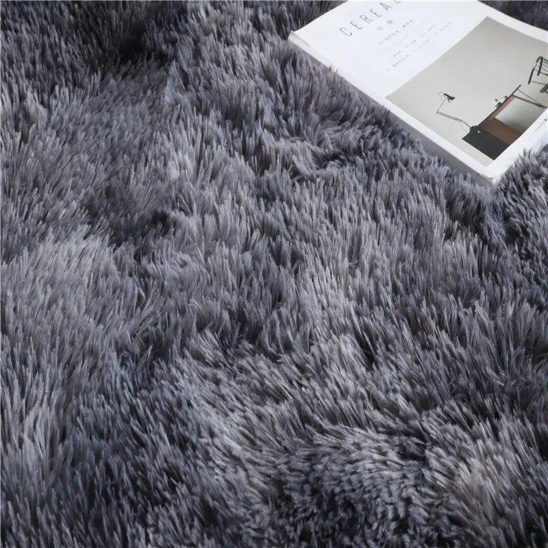 Black PV Velvet Floor Carpet