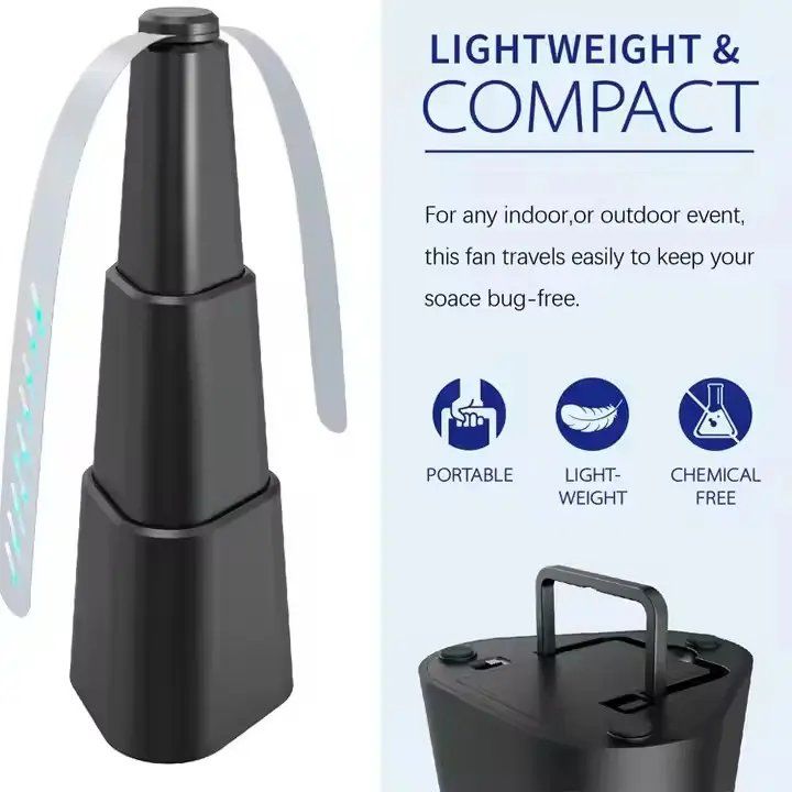 Battery-Powered Fly Repellent Fan