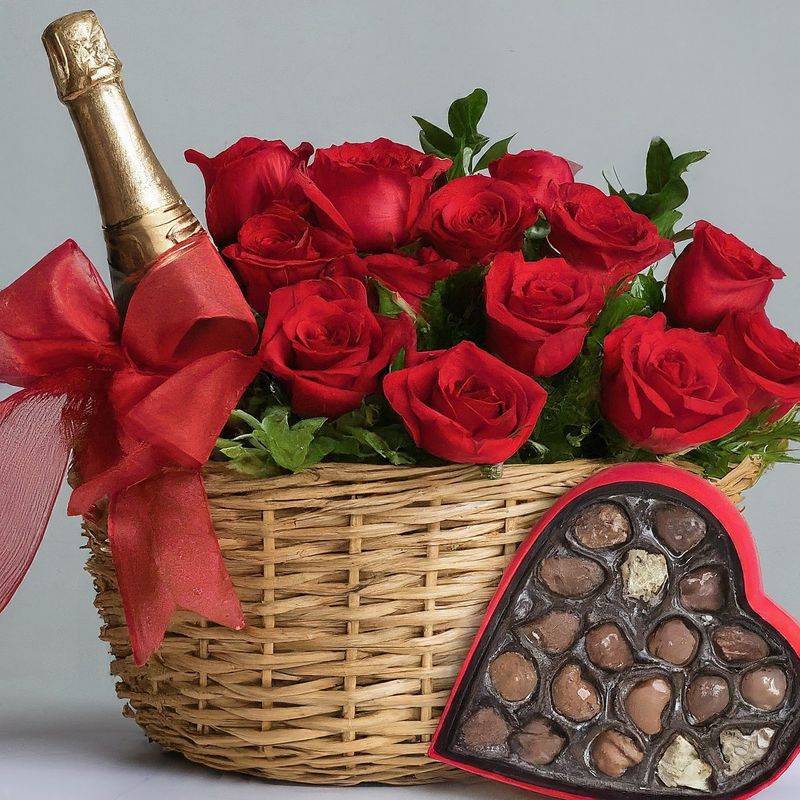 Luxe Rose &amp; Chocolates Delight