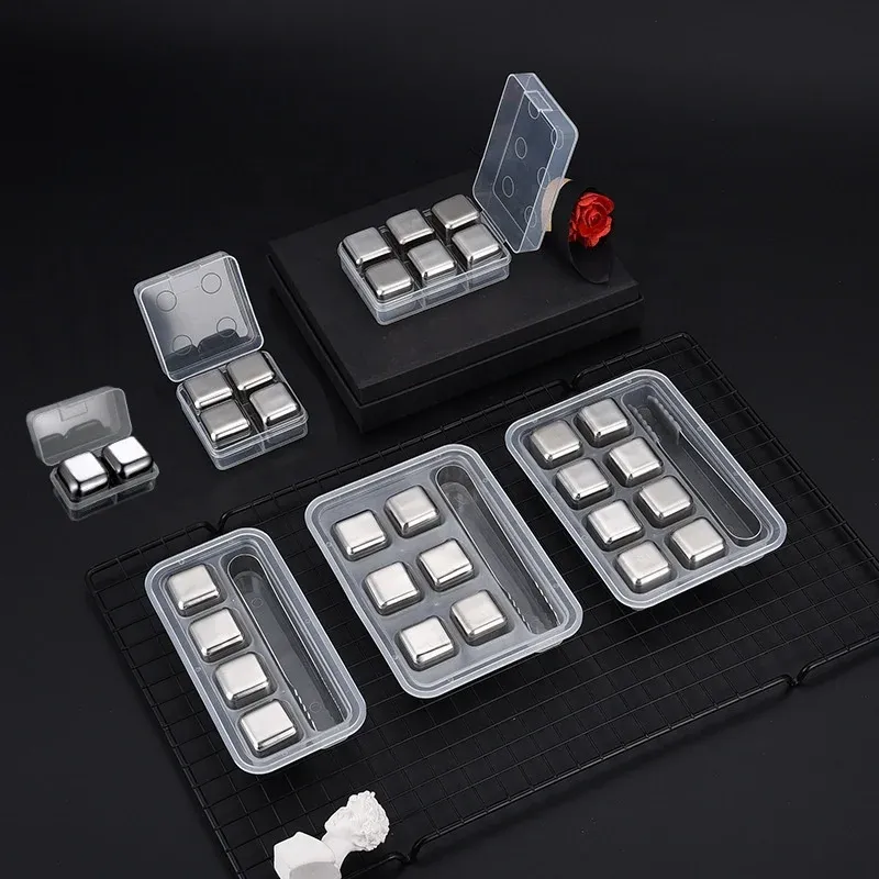 Stainless Steel Reusable Ice Cubes Chilling stones