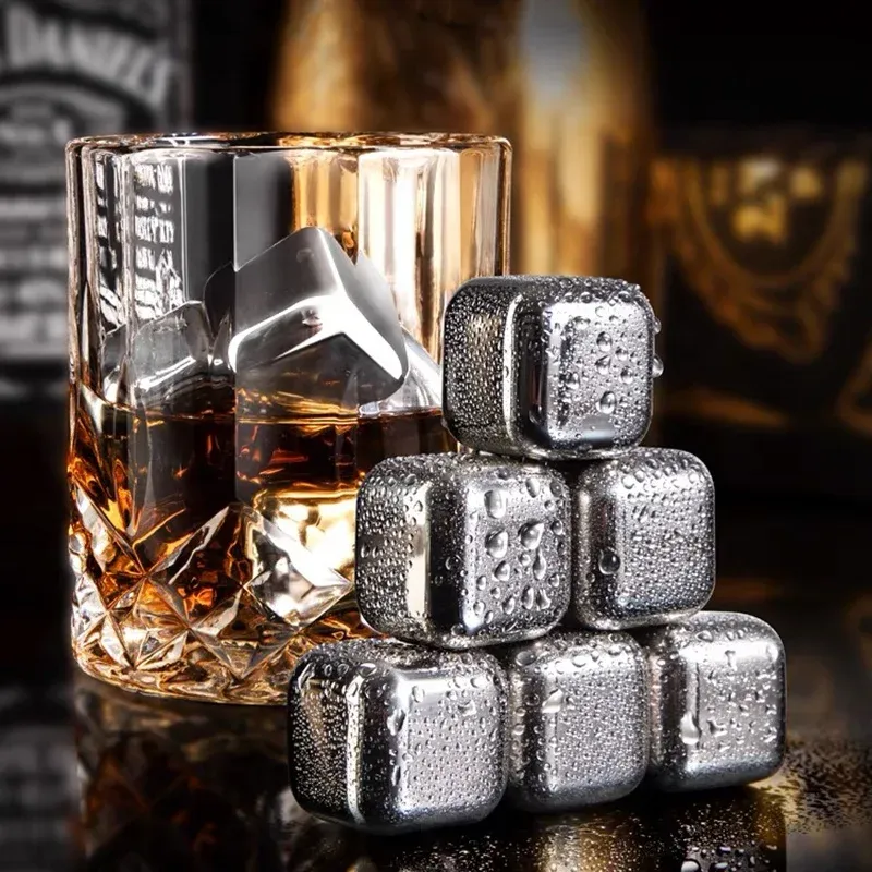 Stainless Steel Reusable Ice Cubes Chilling stones