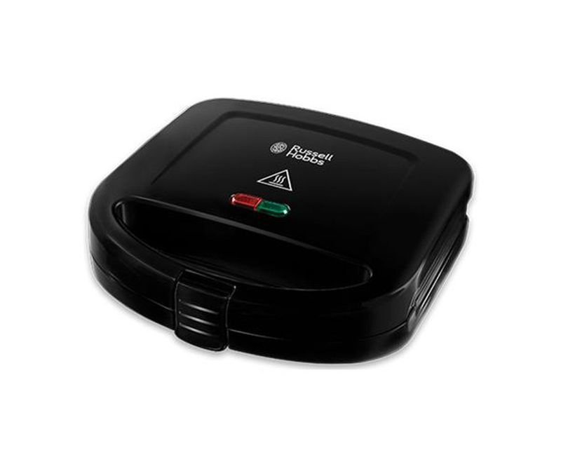 Russell Hobbs Classics 2-Portion Black Sandwich Maker: Quick, Easy, and Delicious!