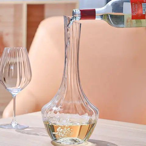 Decanter Crestal Clear Glass