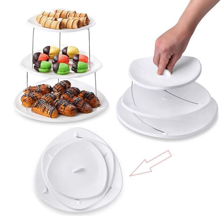 3 Tier Twist-Fild Snacks Tray