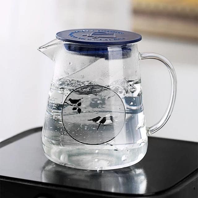 900ml Borosilicate Glass Kettle