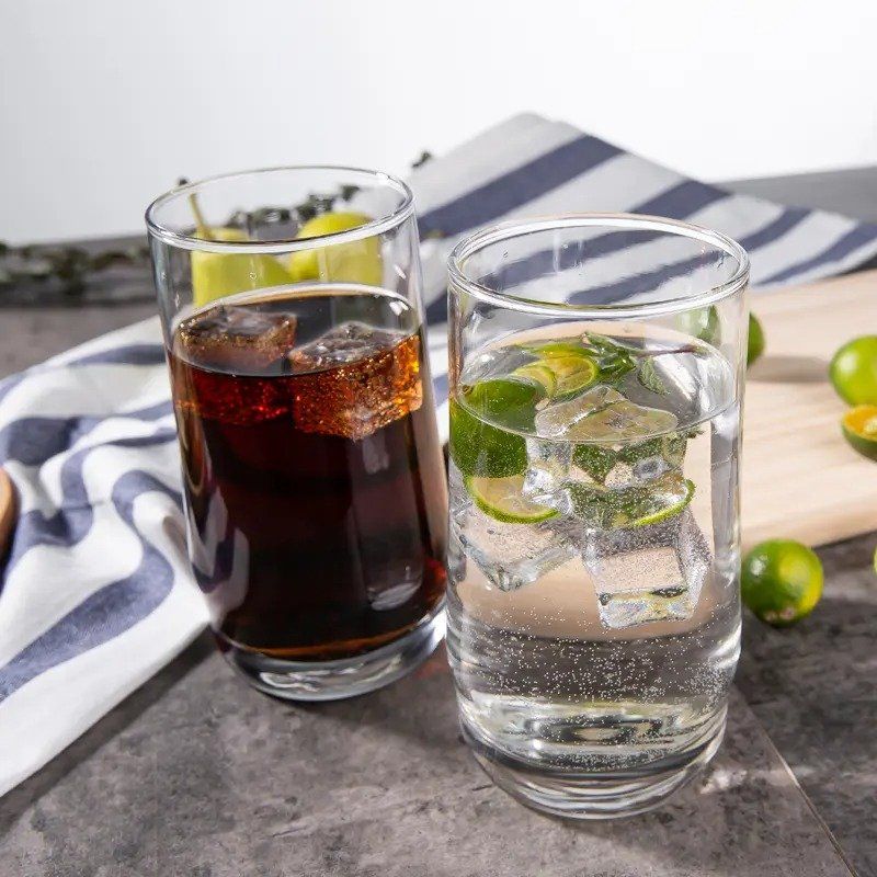 6 Crystal 350ml(12.85oz)Water Glass Goblet For a Long Drink
