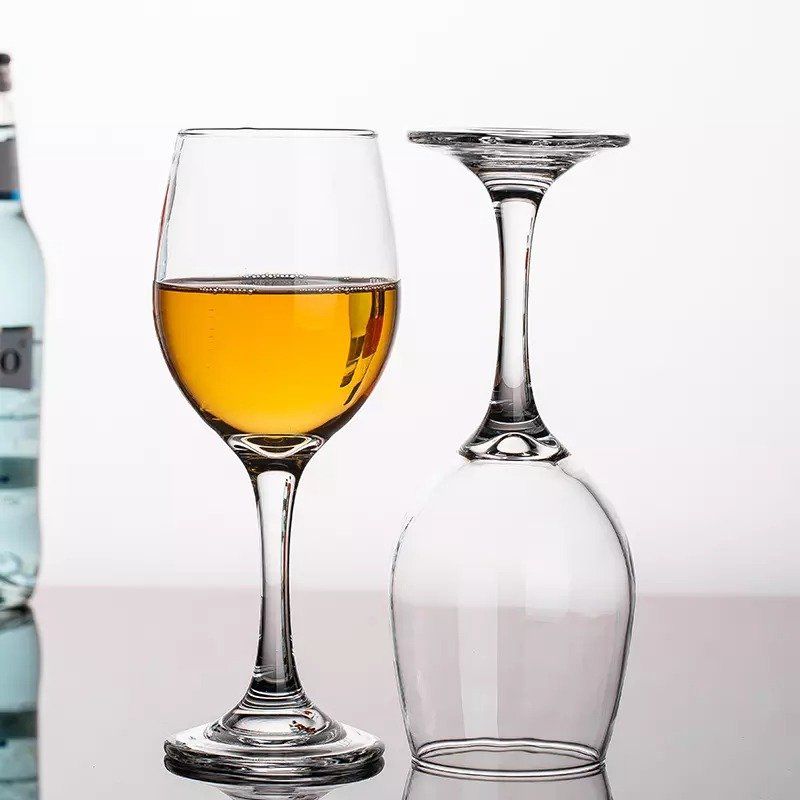 6  Piece Deli Long Stem Crystal Goblet Glass
