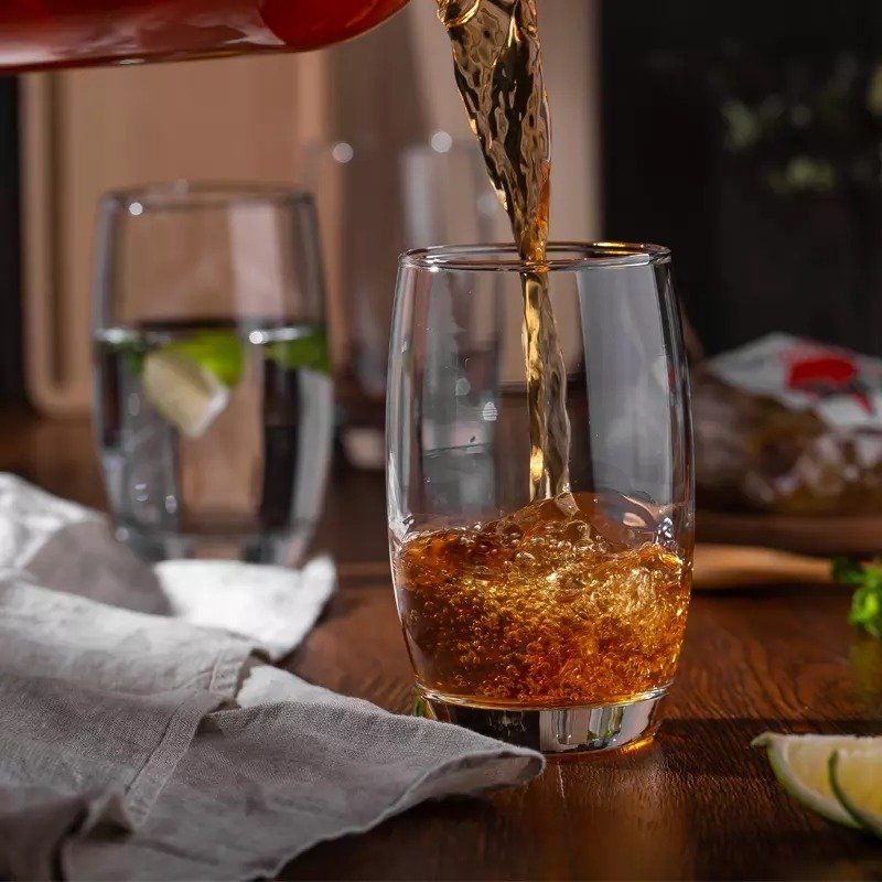 6 Piece Stemless Glass Cup Tumbler 🥃