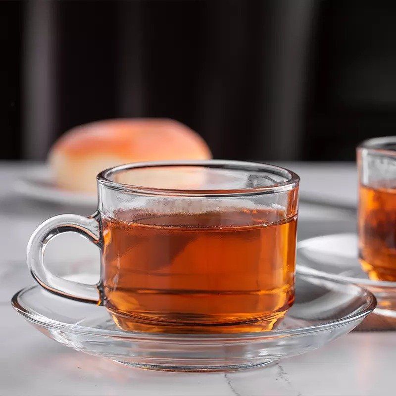 6 Set Reusable Expresso Glass Coffee cup ☕