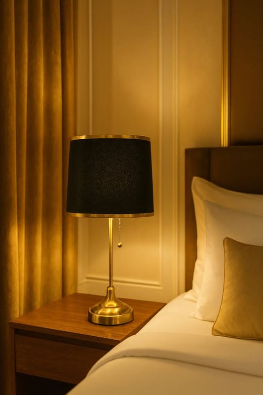 Luxury Italian bedside Lamp