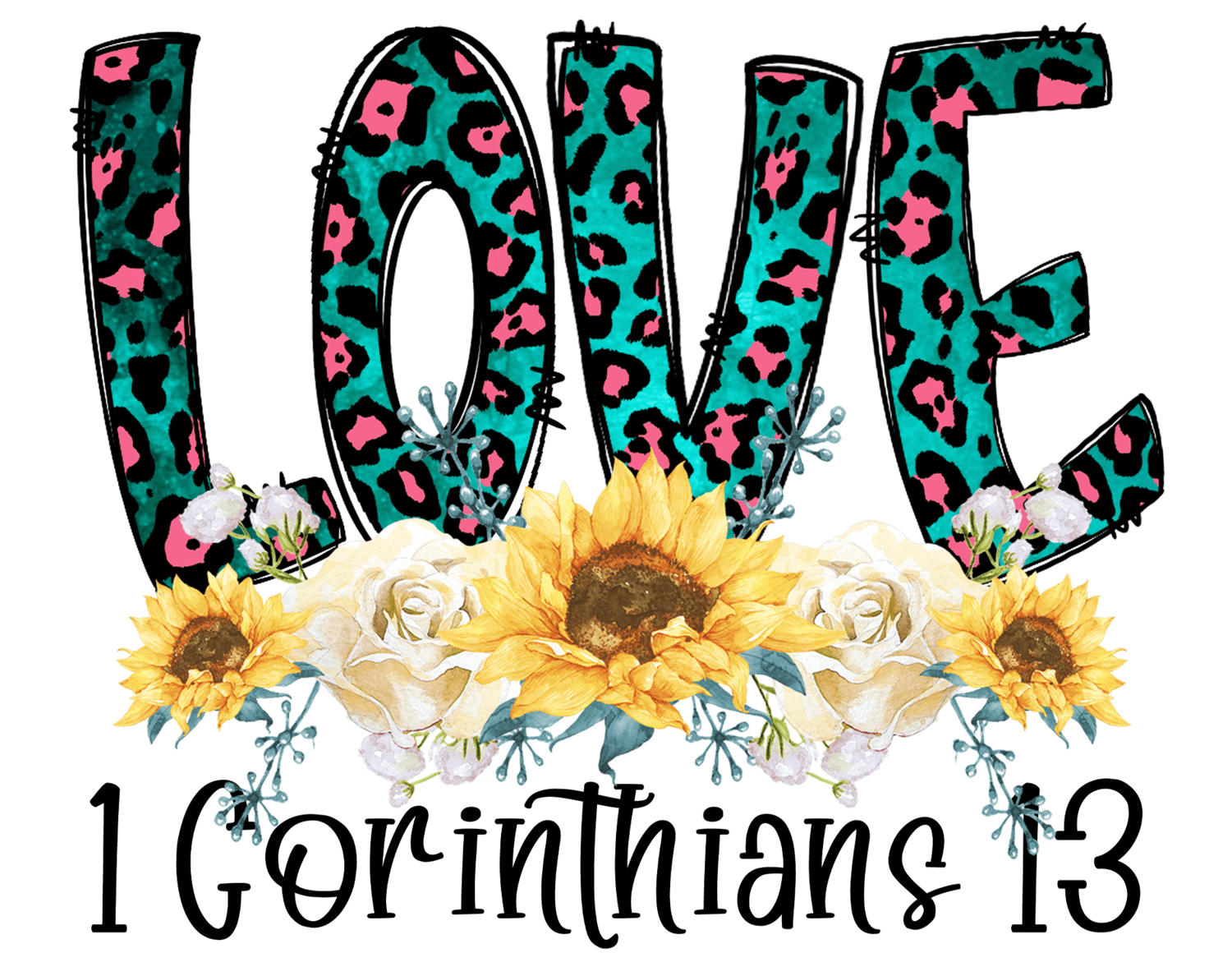 Love with Sunflowers