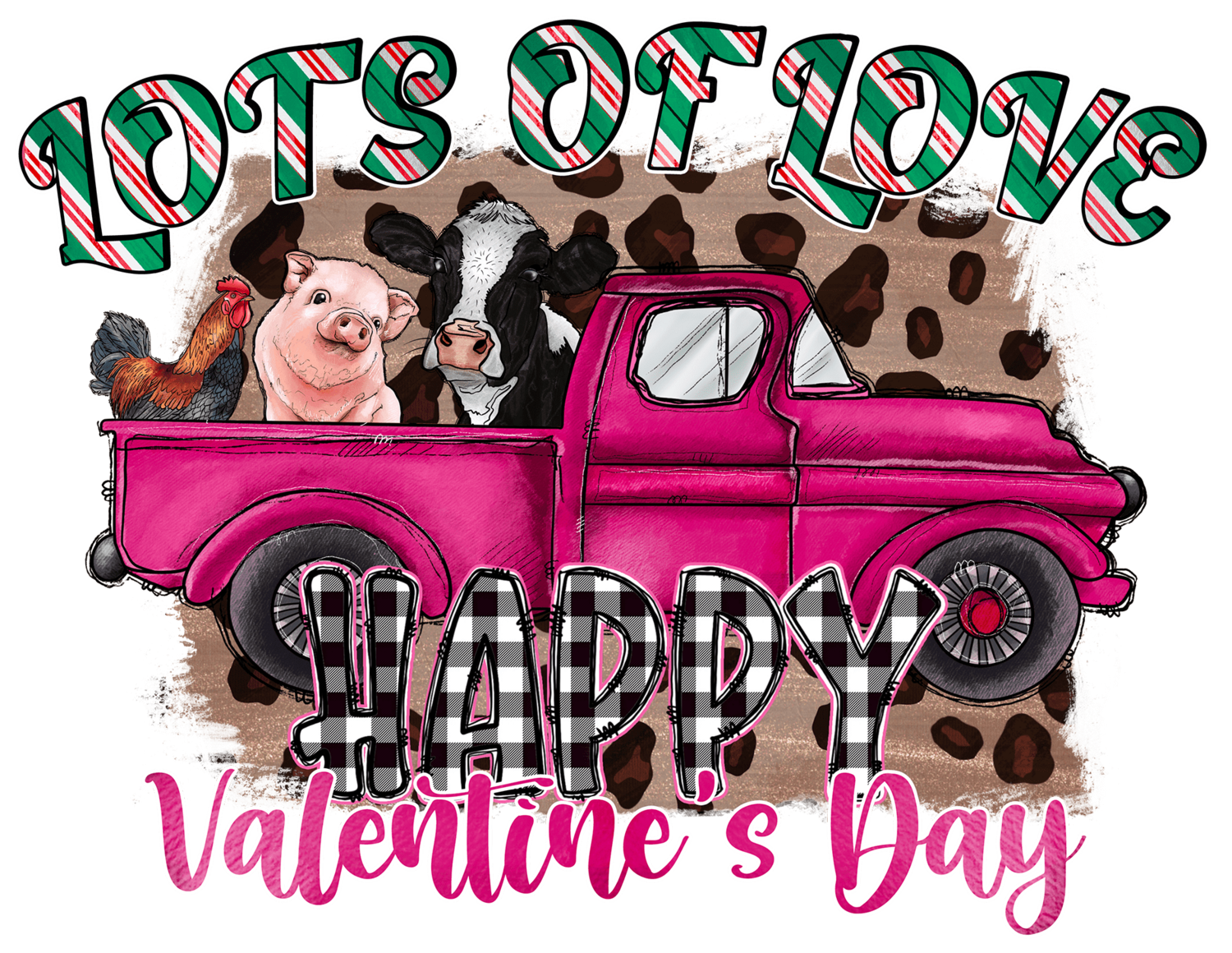 Lots of Love farm animals