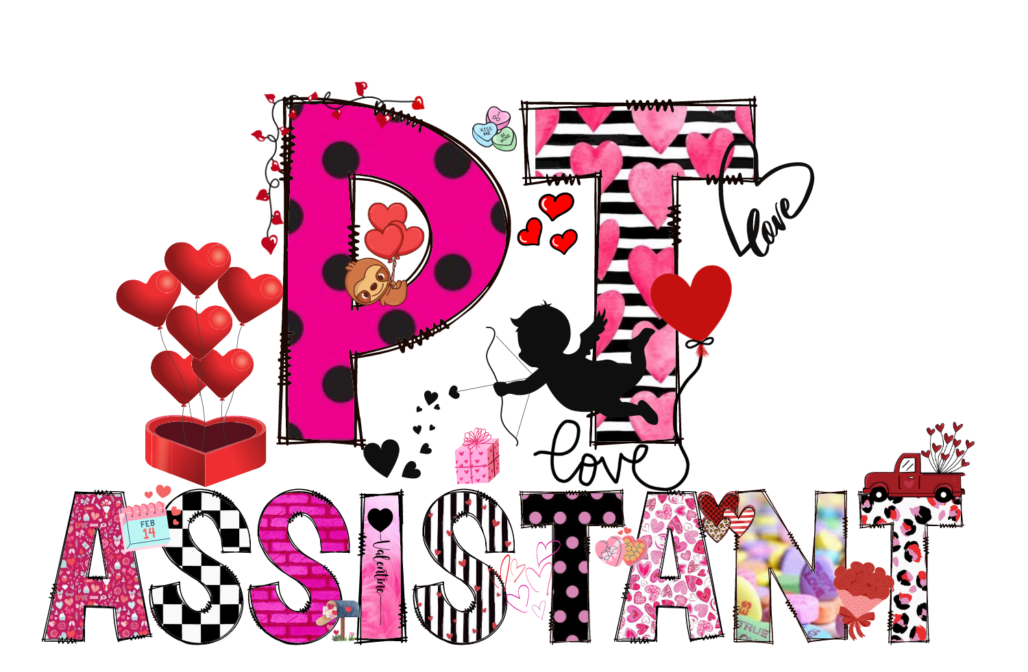PT Valentines Letters