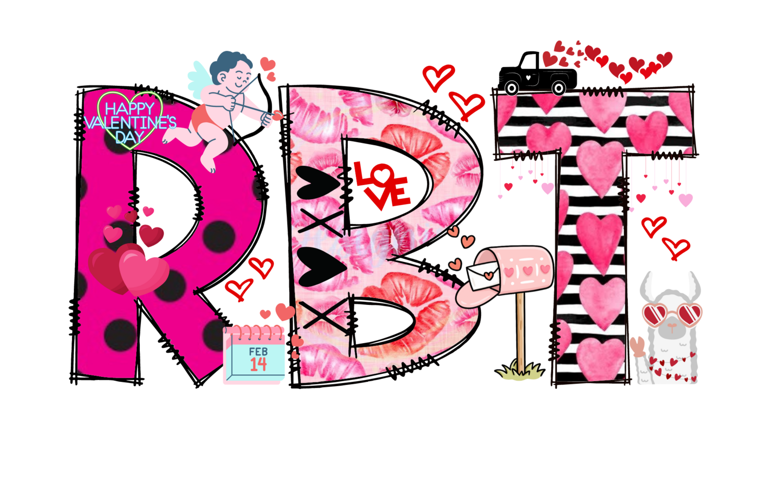 RBT Valentines Letters