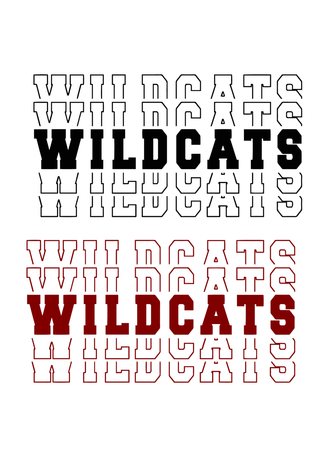 Wildcat Repeat 4 Times
