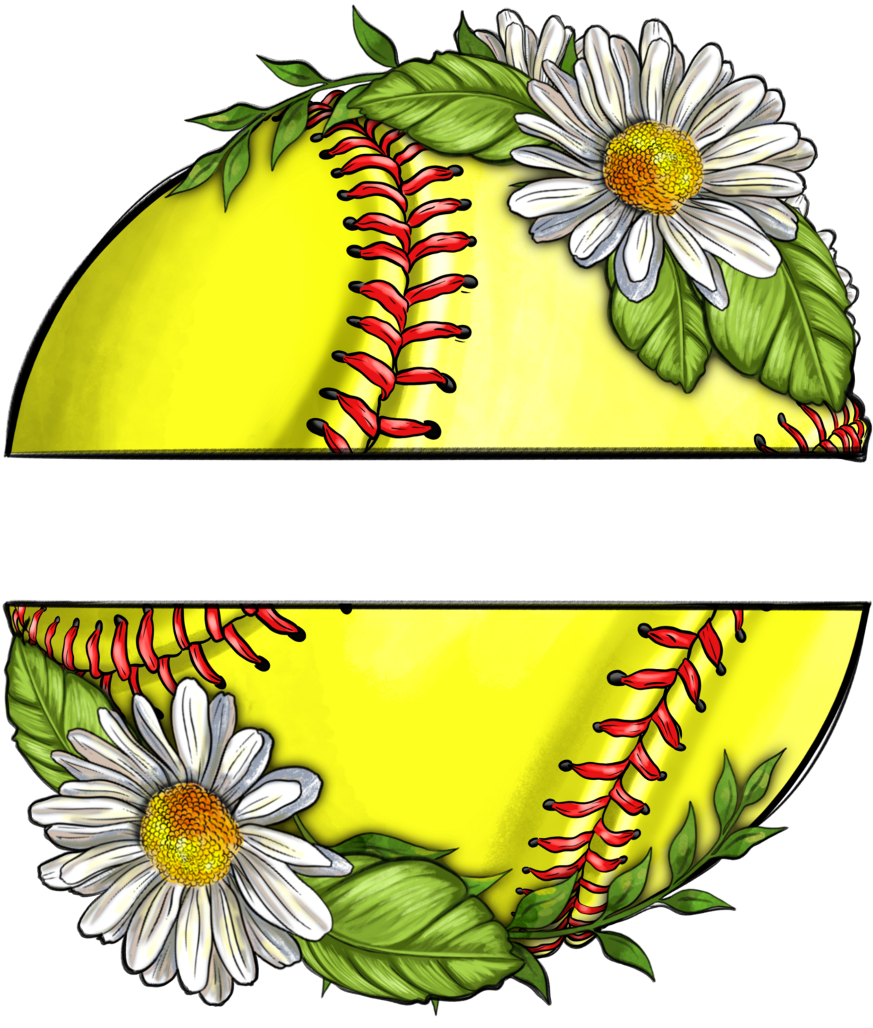 Floral Softball