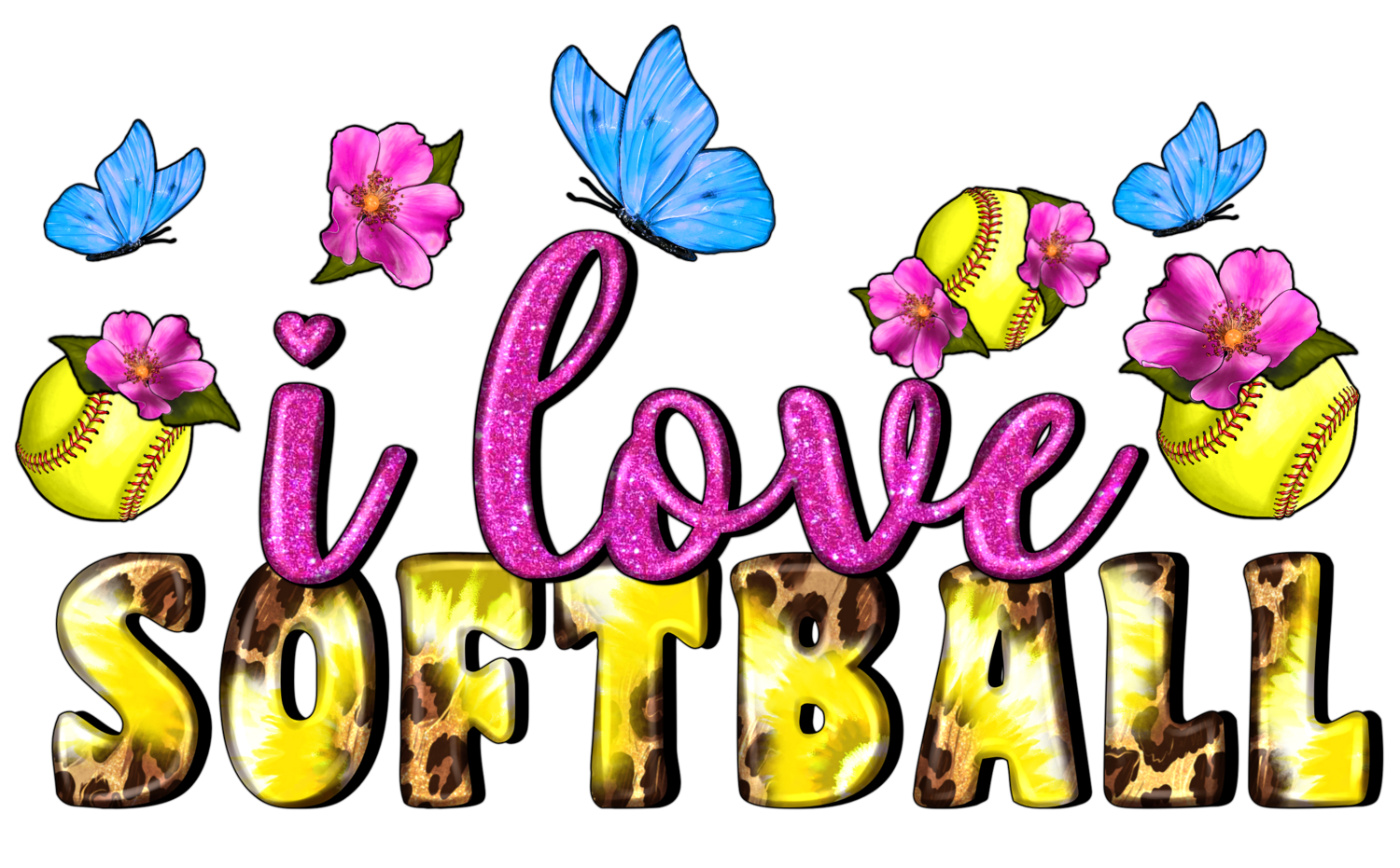 I Love Softball
