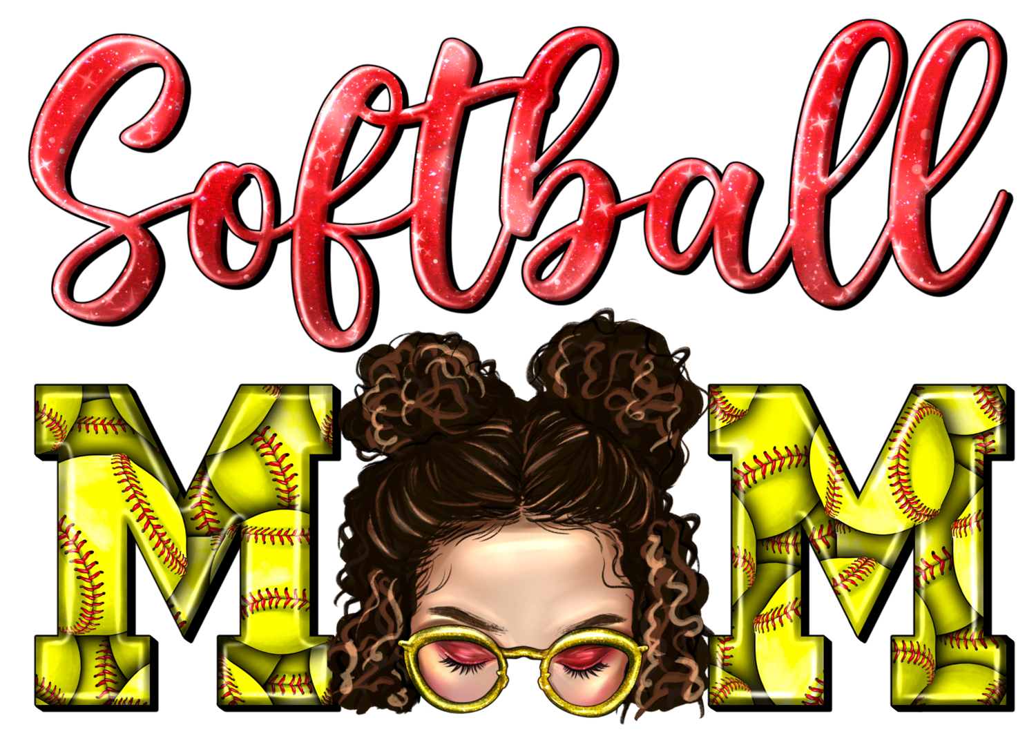 Softball Mom Design 1