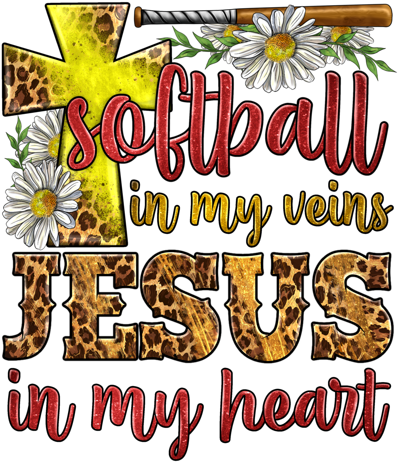 Softball In my veins, Jesus in my heart