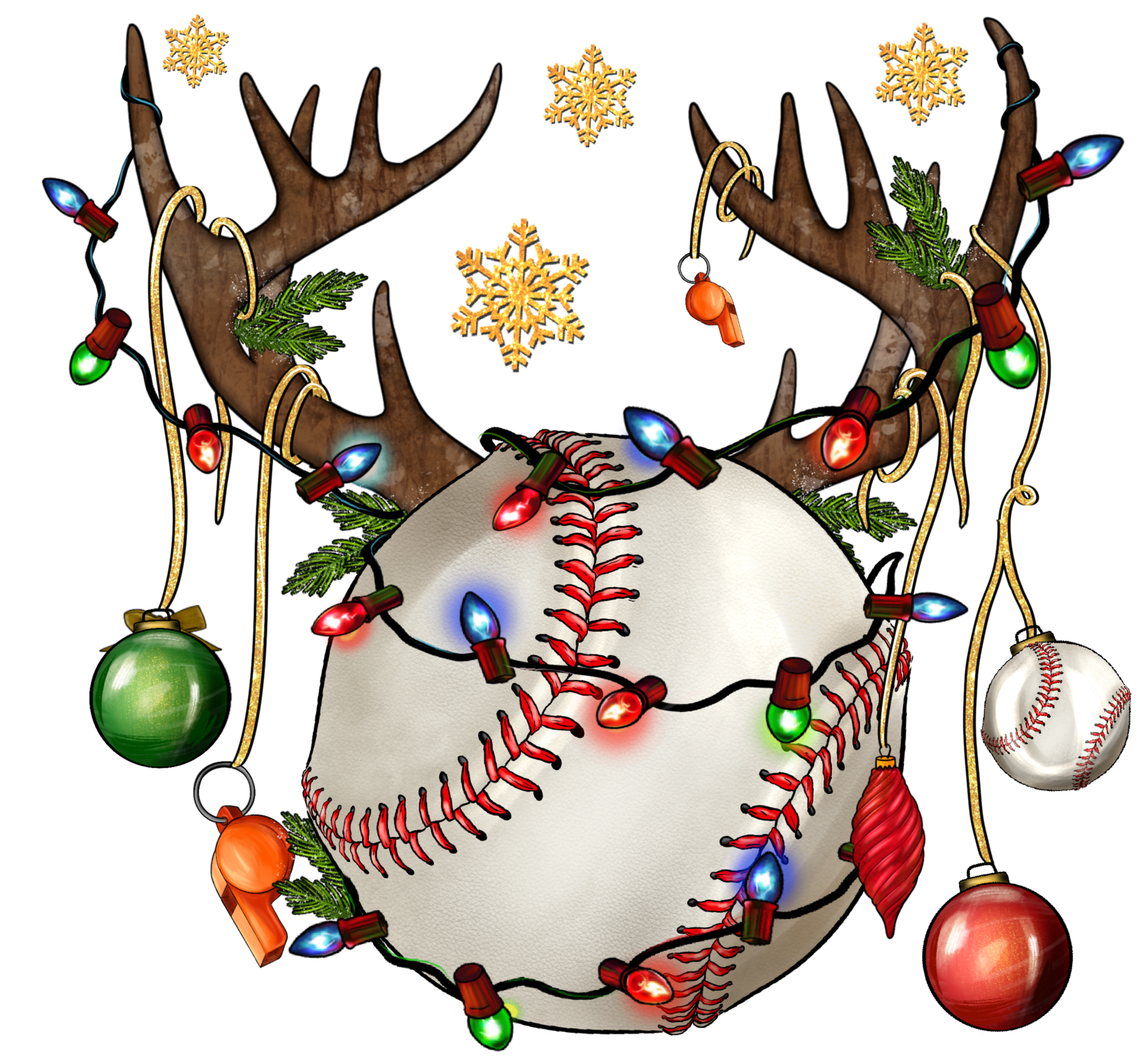 Baseball Antlers
