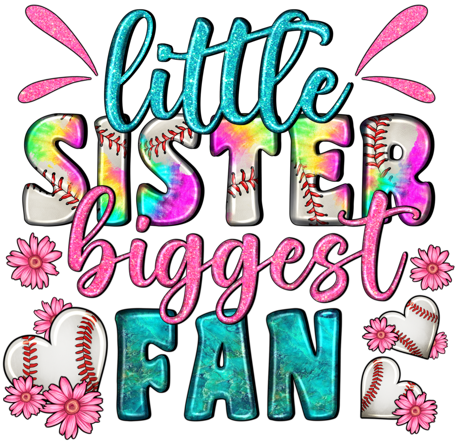 Little sister biggest fan