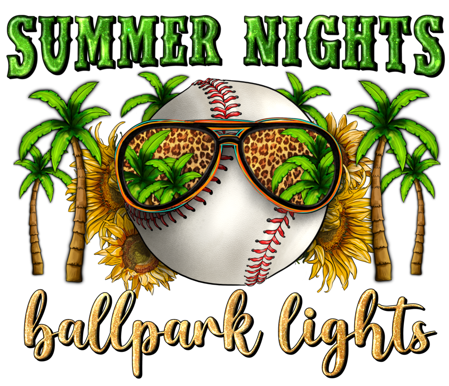 Summer Nights Ballpark Lights