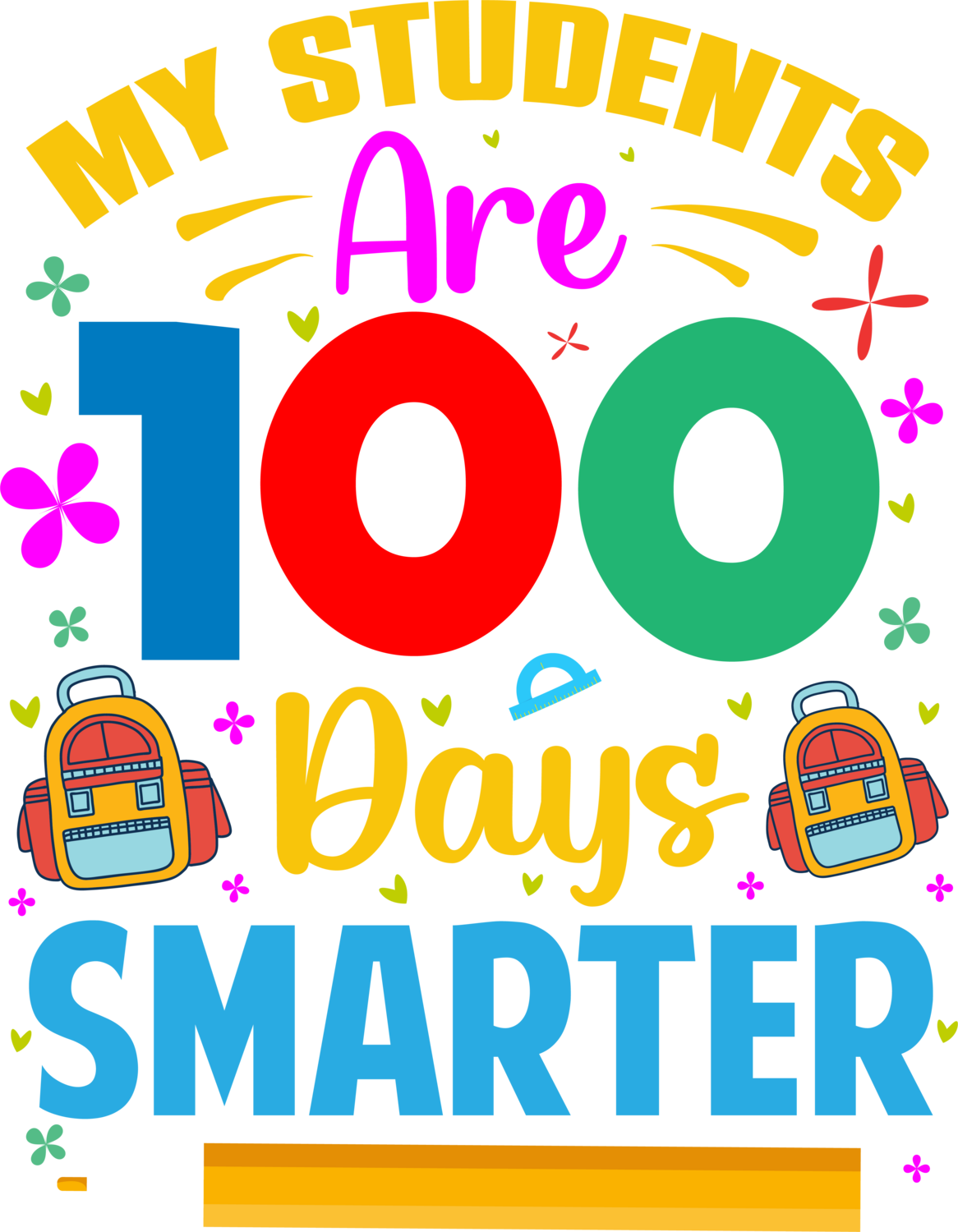 My Students are 100 Days smarter