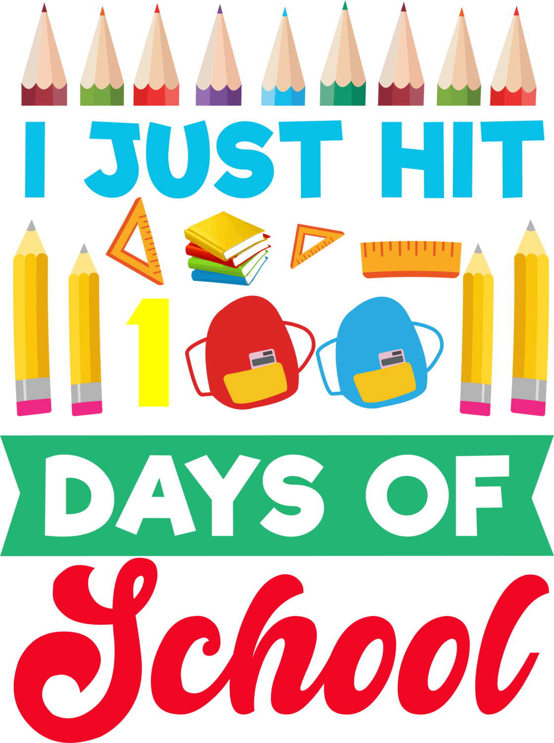I Just hit 100 days of school