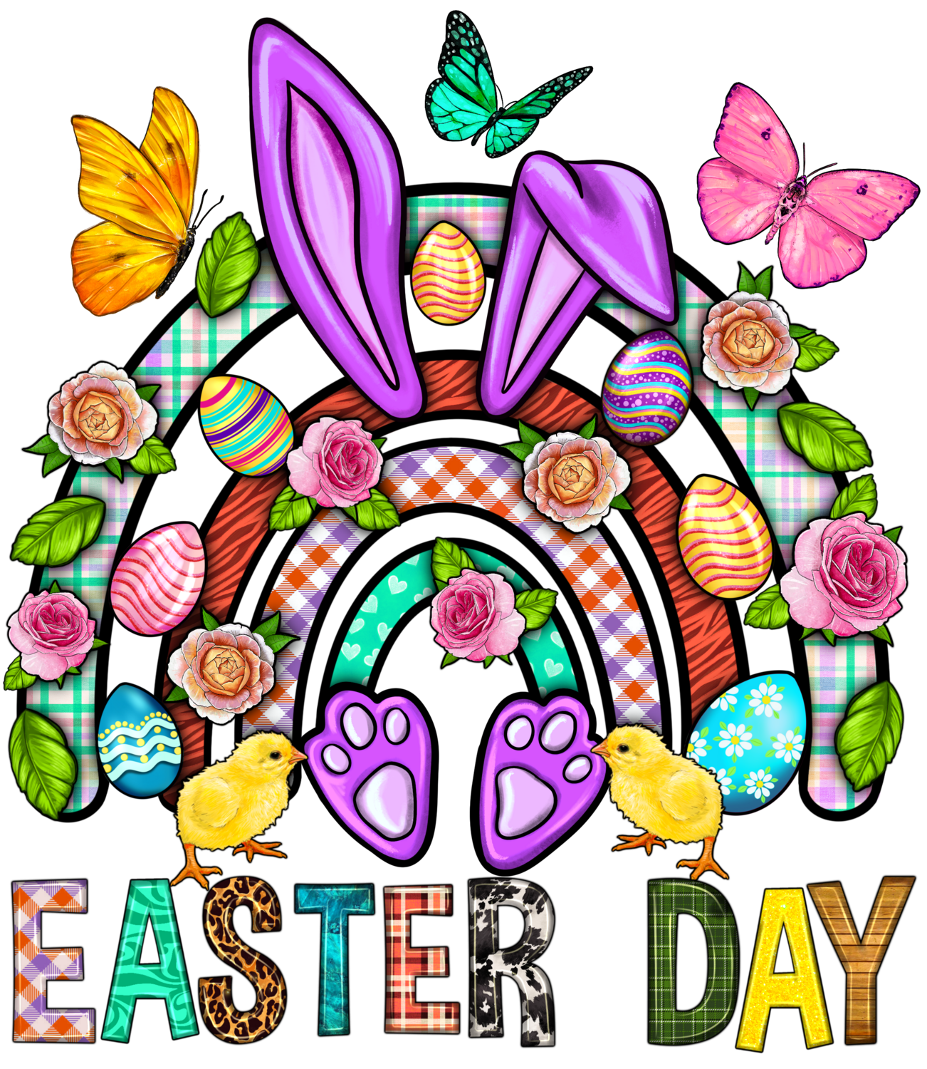 Easter Day rainbow