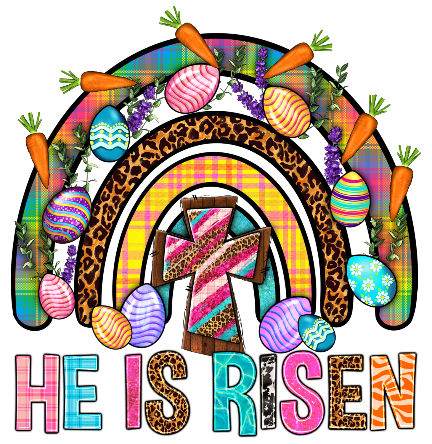 He is Risen Rainbow