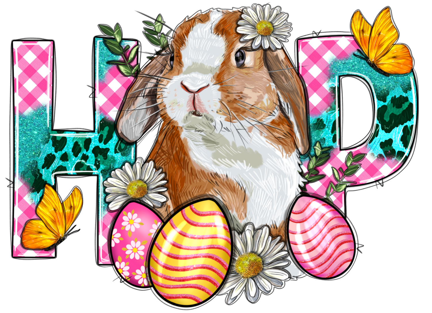 Hop Bunny Easter