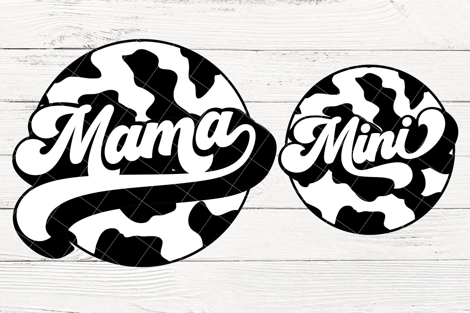 Mama Mini Cow Print