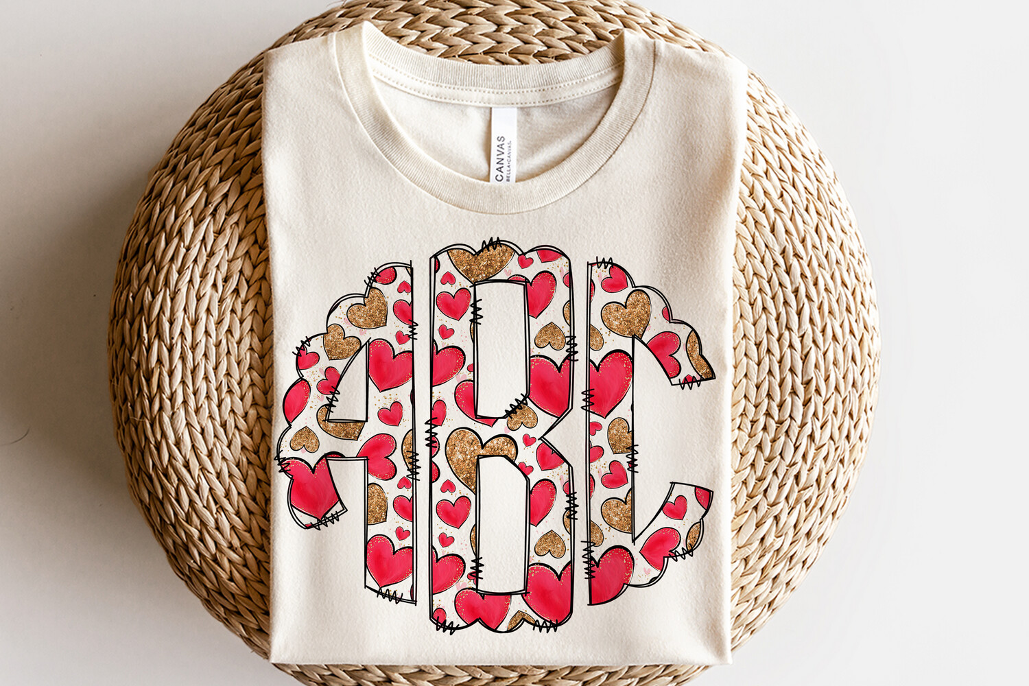 Valentines Day Monogram
