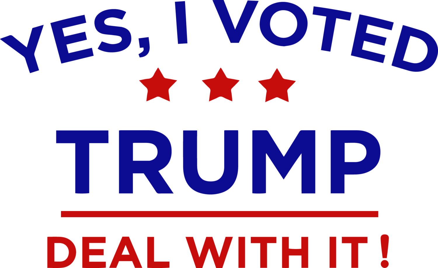 Yes I voted Trump