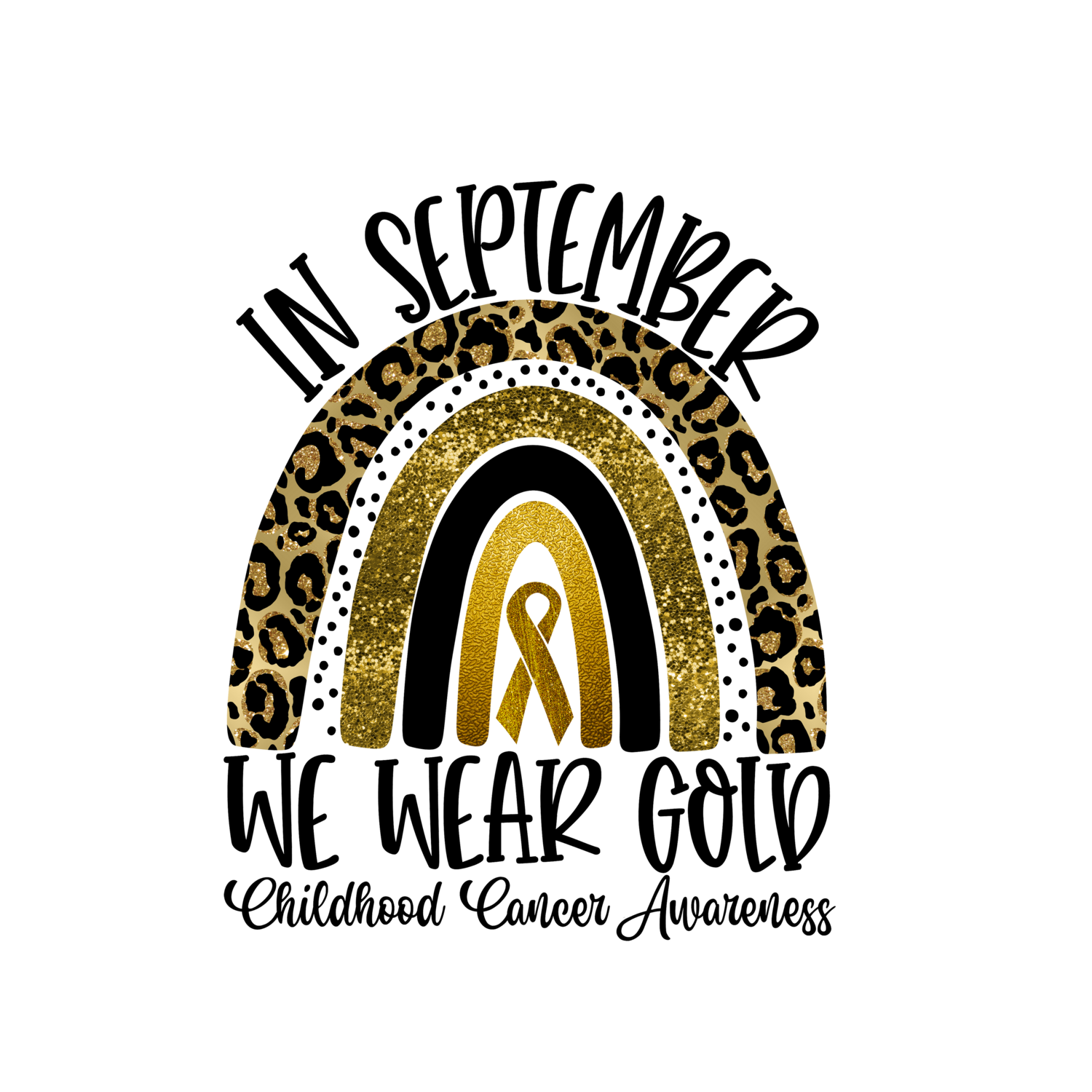 In September we wear GOLD