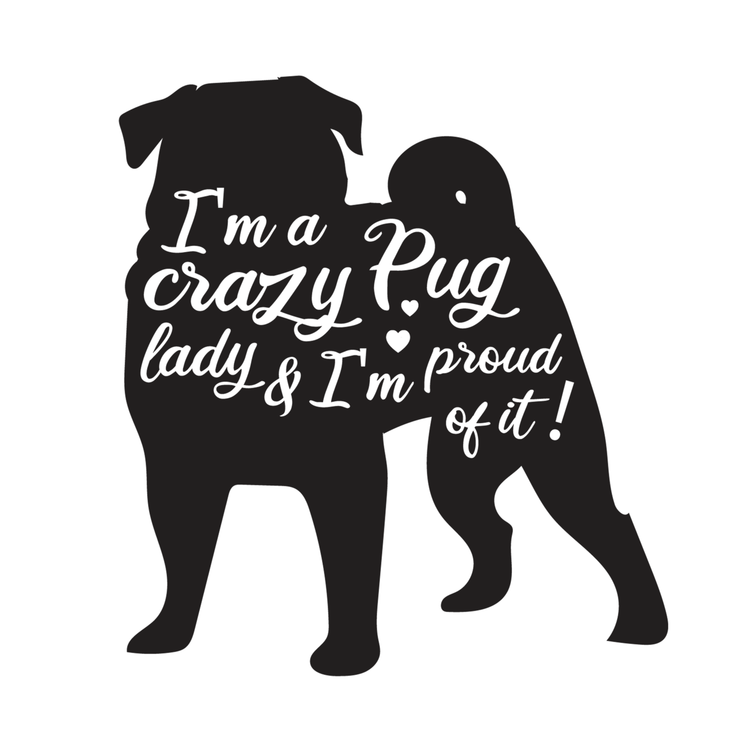 Crazy Pug Lady