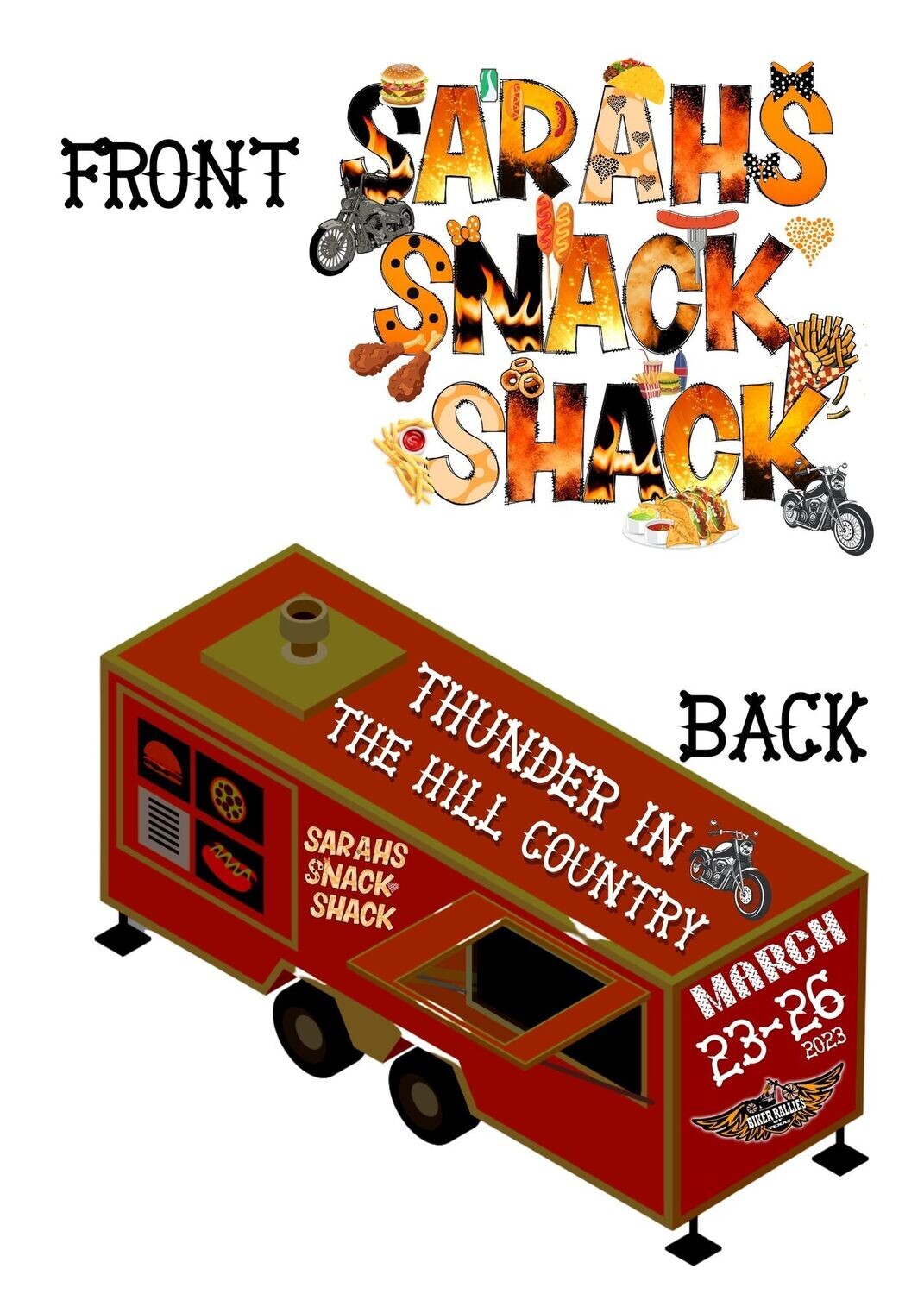 Sarahs Snack Shack-Thunder in The Hill Country