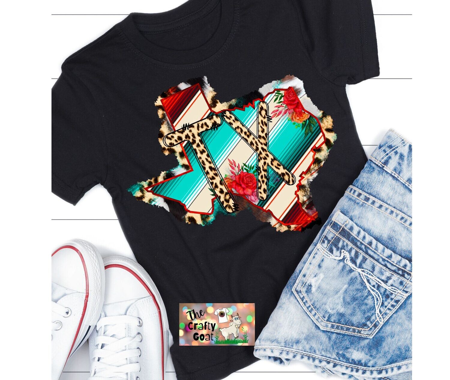 Serape Leopard Texas