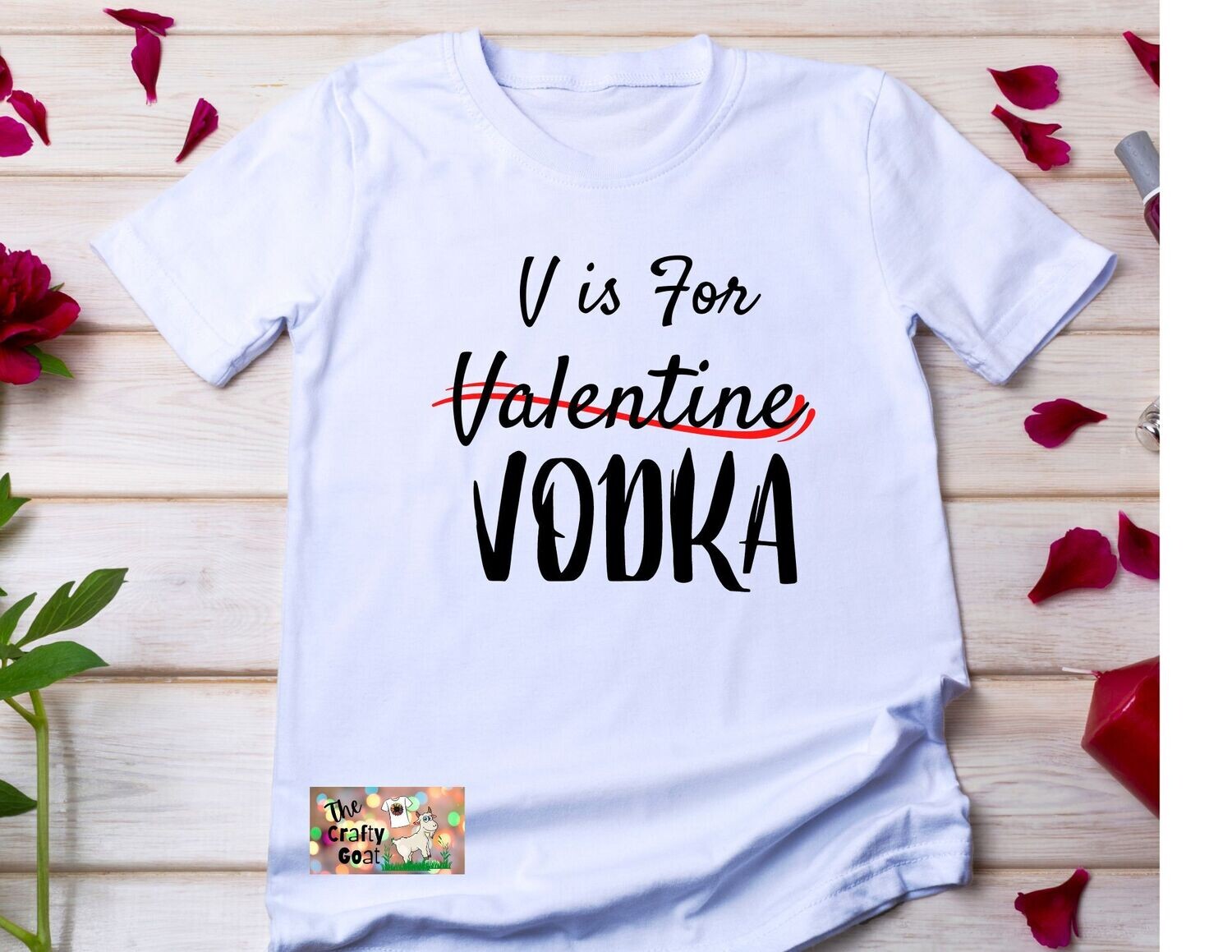 V is for Valentine/Vodka