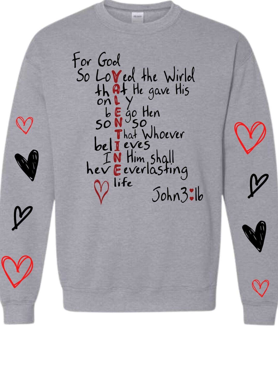For God so loved the world-valentine