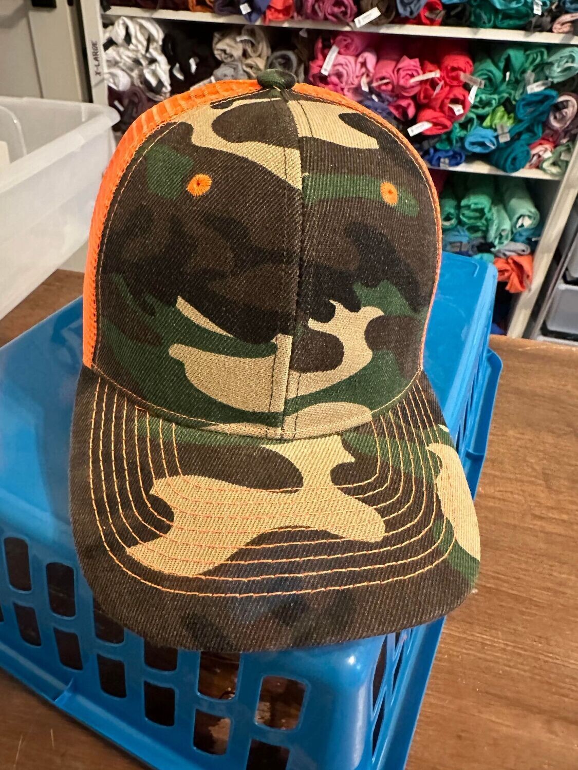 Orange Camo