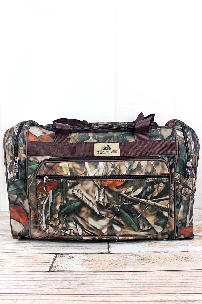 Natural Camo Duffle Bag