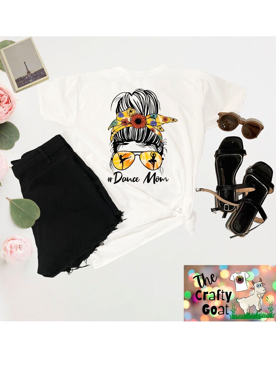 Dance Mom-Messy hair bow