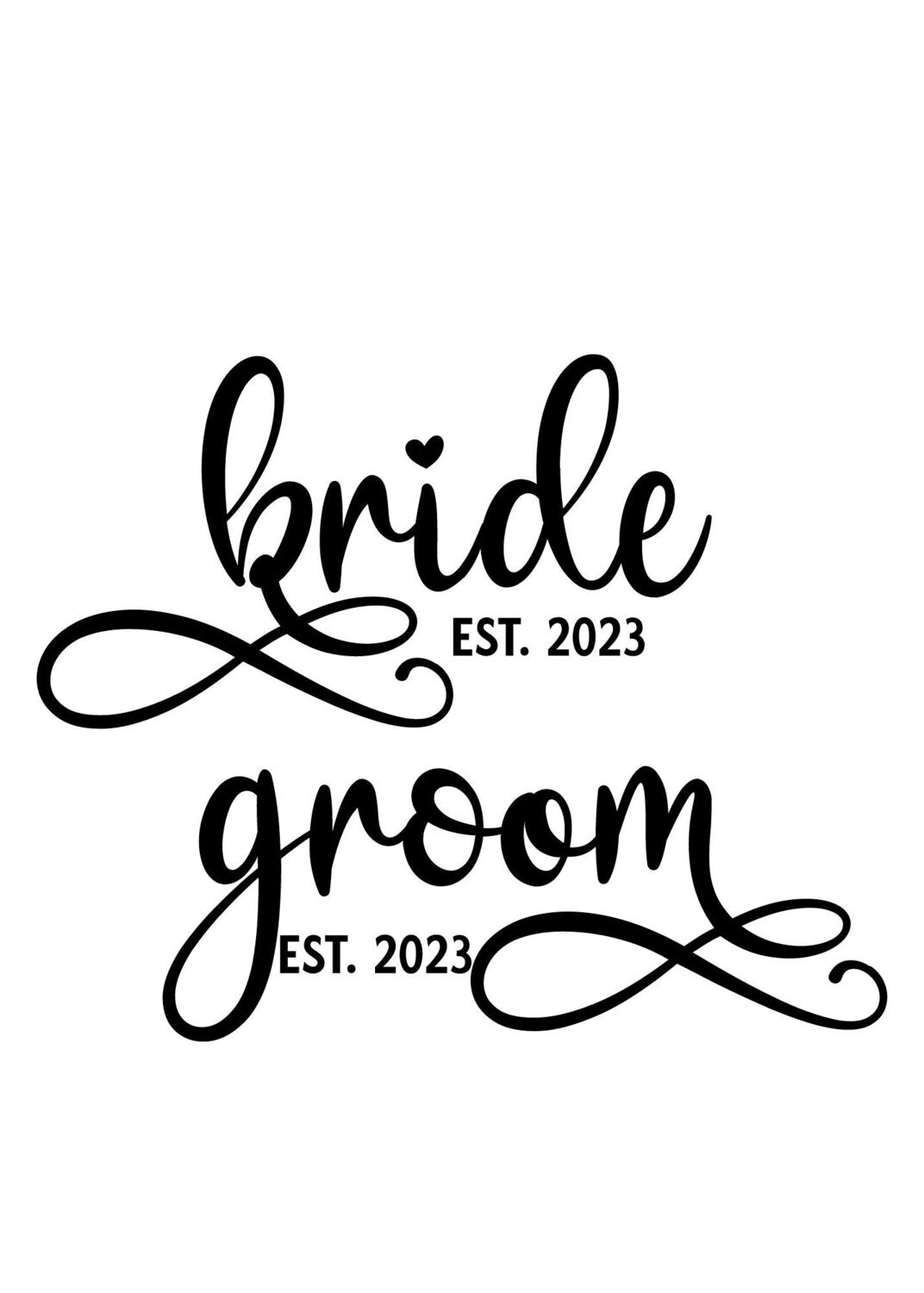 Bride and Groom 2023