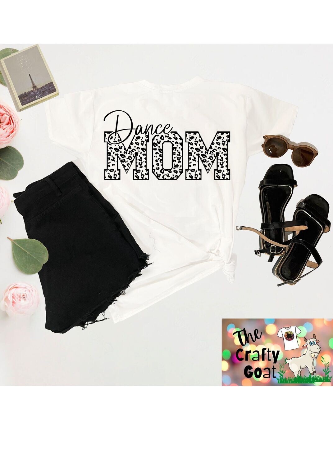 Dance Mom Black Leopard