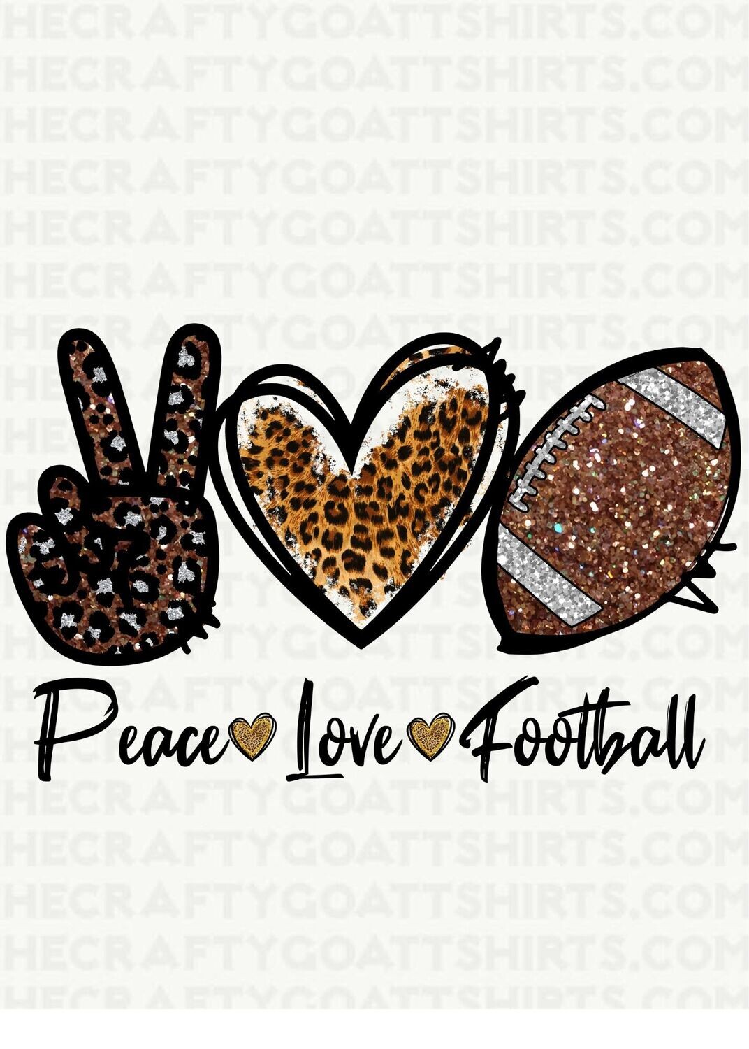 Peace Love Football